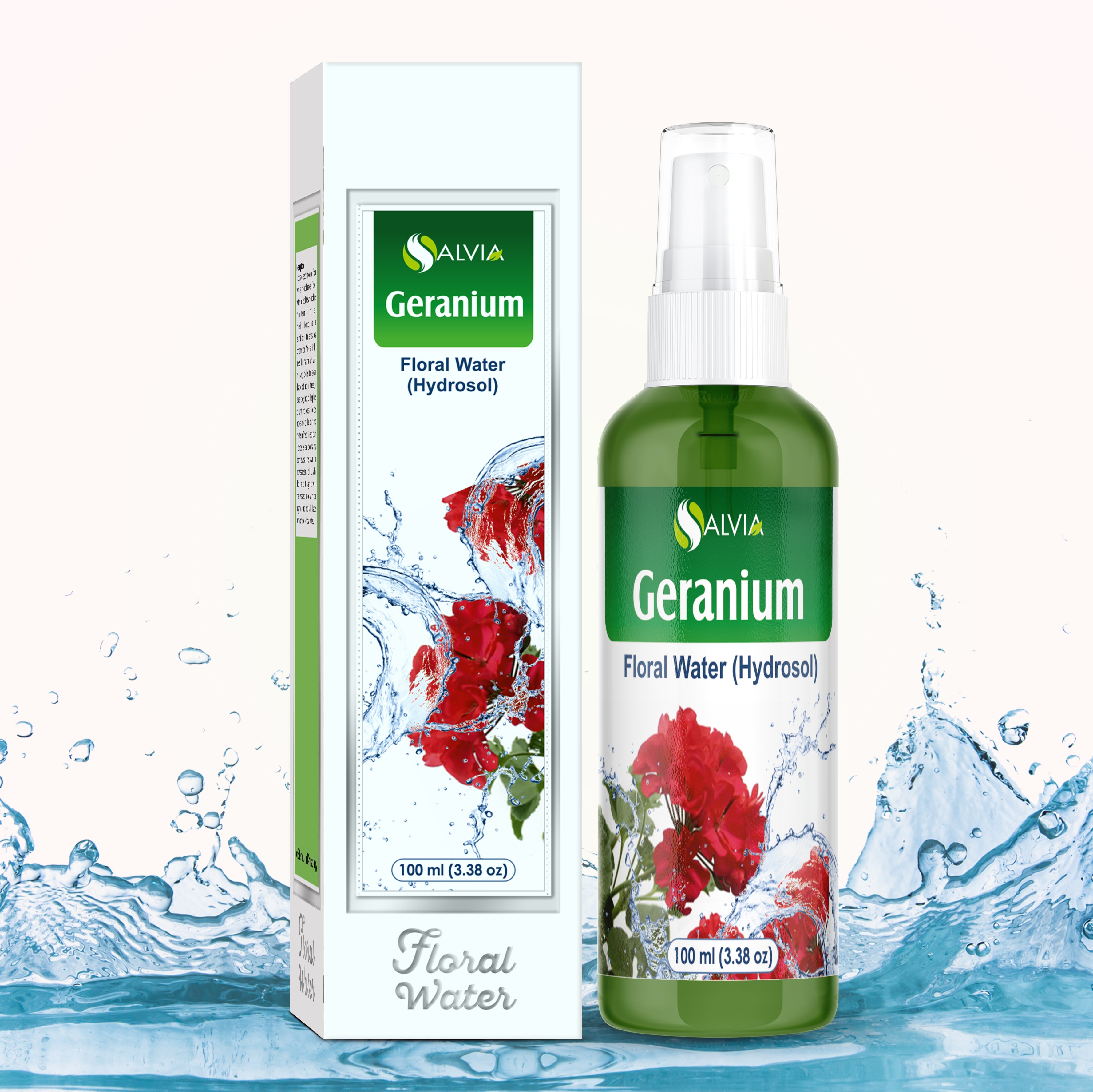 Salvia Floral Water 100 ml Geranium floral water Salvia Floral Water 100 ml Geranium floral water